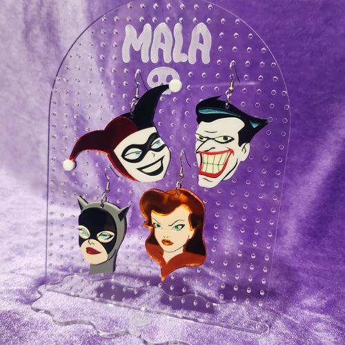 Batman Animated Series Earrings - Villains